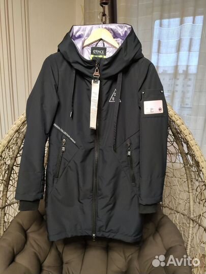 Куртка удлиненная для девочки