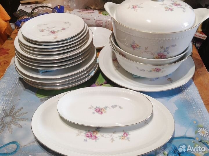 Столовый сервиз ГДР кольдиц