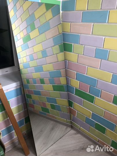 Зеркало 150х50 Зеркальное полотно