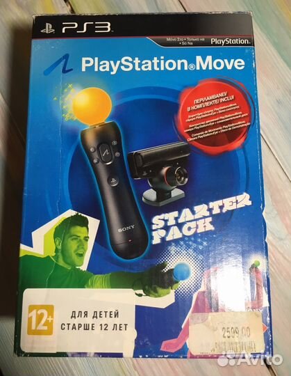 Move с камерой для ps3 ps4 в коробке