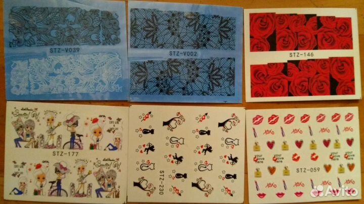 Сдайдеры (наклейки) для ногтей