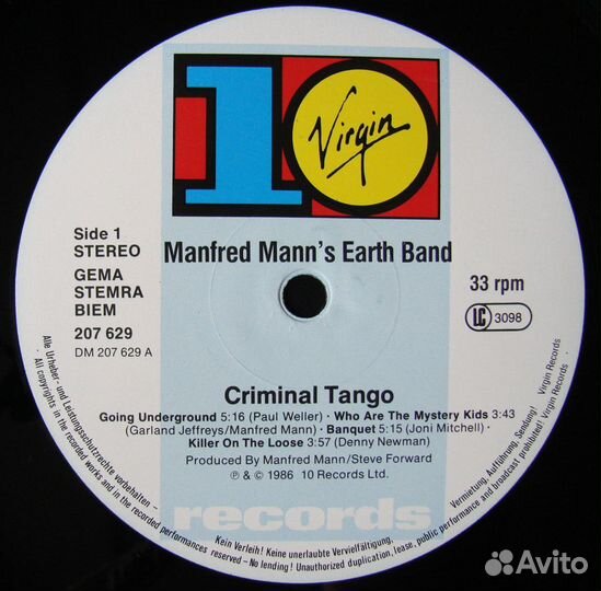 Manfred mann'S earth band with chris thompson - CR