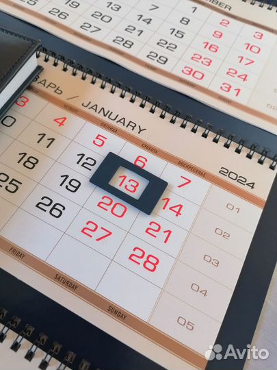 Комплект. Календарь. Ежедневник А5. усб фсб РФ