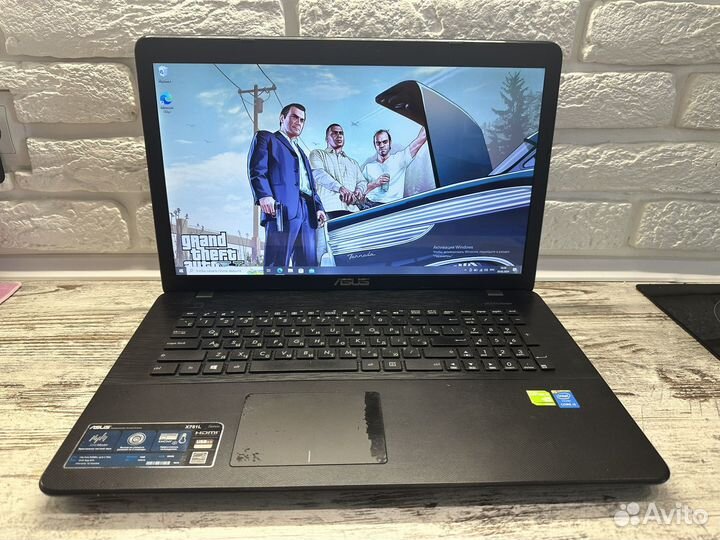 Большой мощный игровой Asus i5-5200U/ 940M/SSD