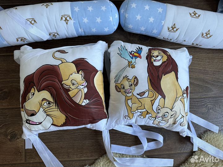 Бортики в детскую кроватку