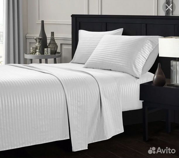 Ткань сатин страйп на отрез