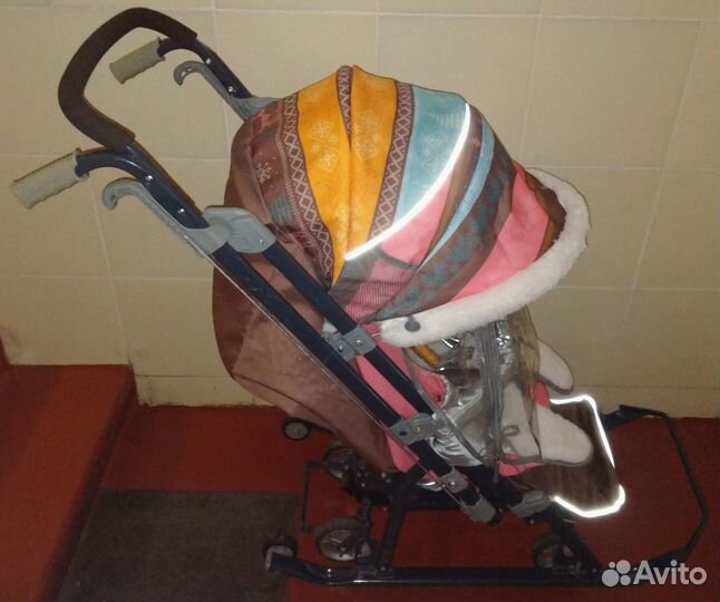 Санки-коляска