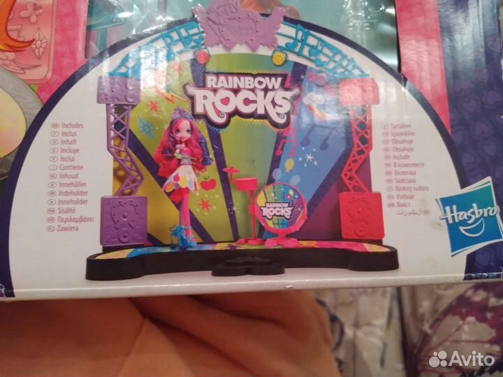 Сцена эквестрия гёрл, радужный рок