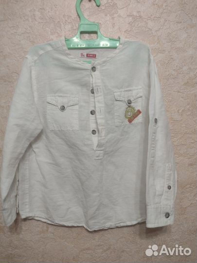 Рубашка на мальчика на 6 лет