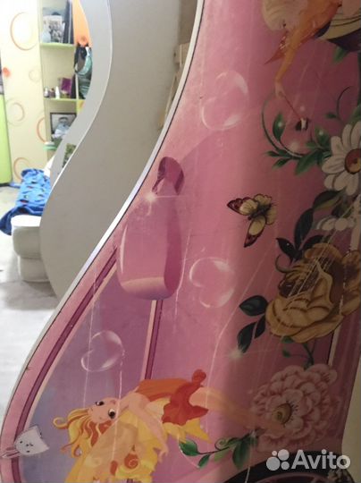 Детская кровать машина б/у