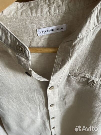 Рубашки школьные 134-146