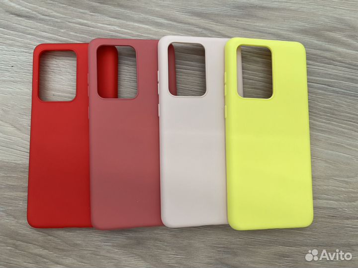 Чехол силиконовый на Samsung S20 Ultra