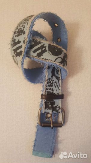 Ремень джинсовый унисекс