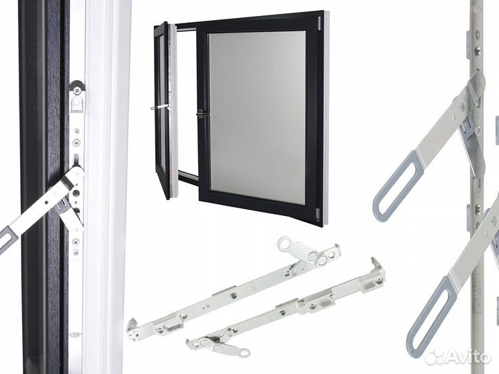 Фурнитура для пластиковых окон Penkid RAL5718