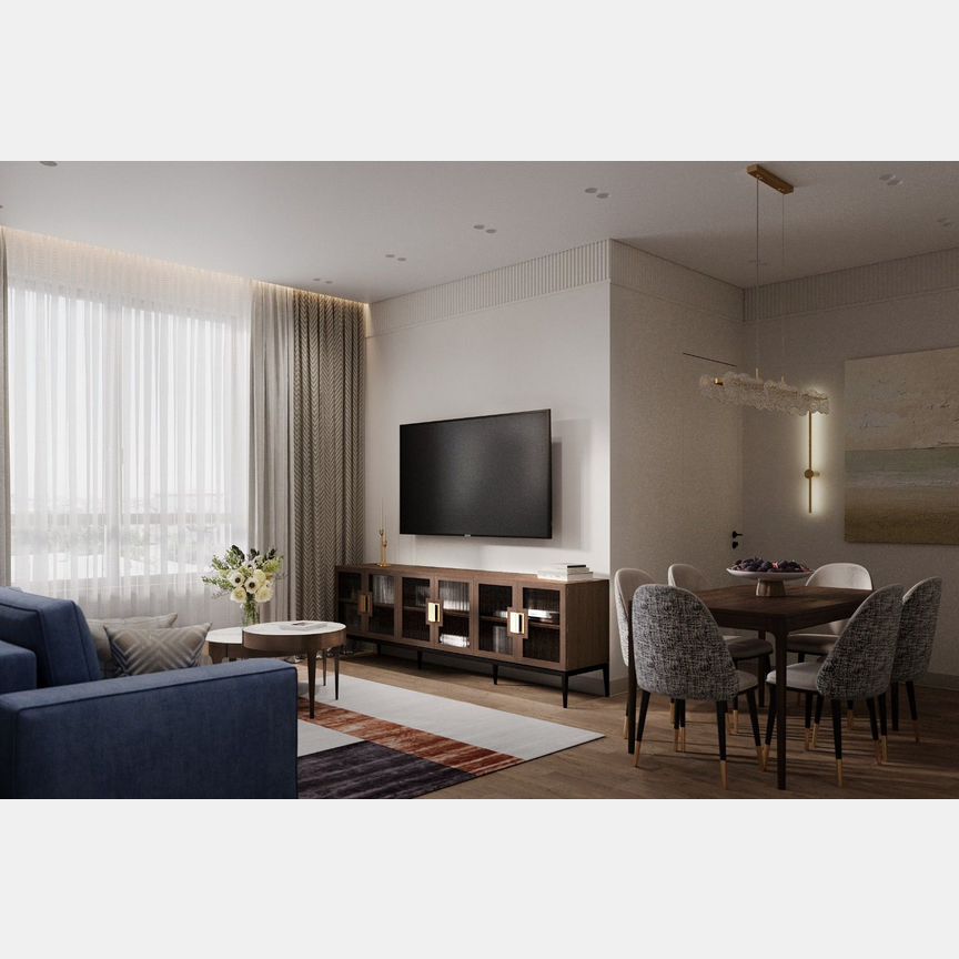 4-к. квартира, 120,1 м², 16/24 эт.