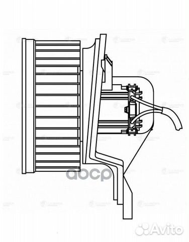 Э/вентилятор отоп. LFH2021 luzar