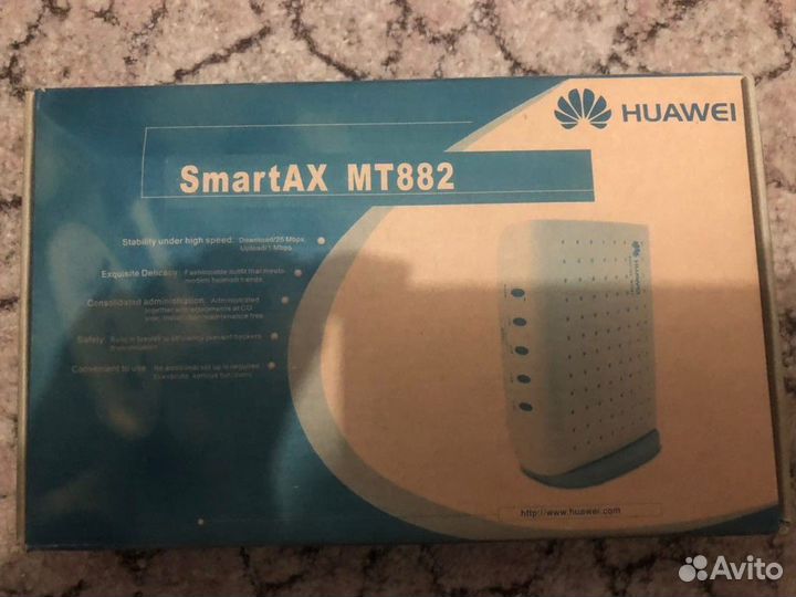 Huawei SmartAX MT882 adsl модем(роутер) торг