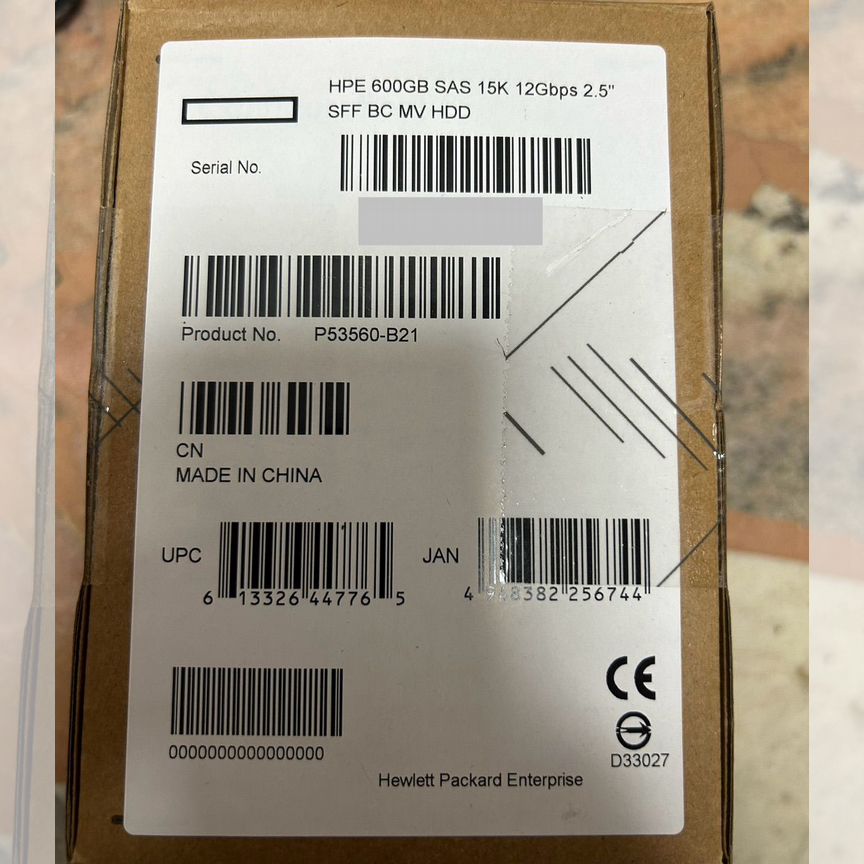 [P53560-B21] Жесткий Диск 600gb P53560-B21 P54680-001 G10+