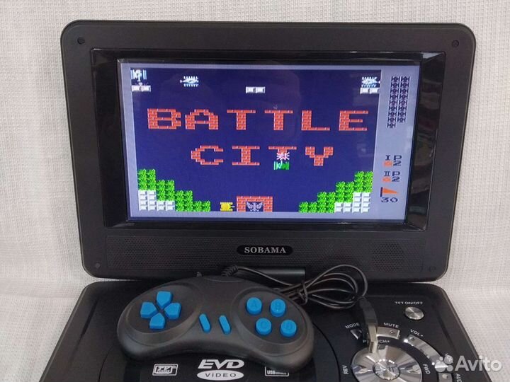 Портативный тв dvd плеер новый