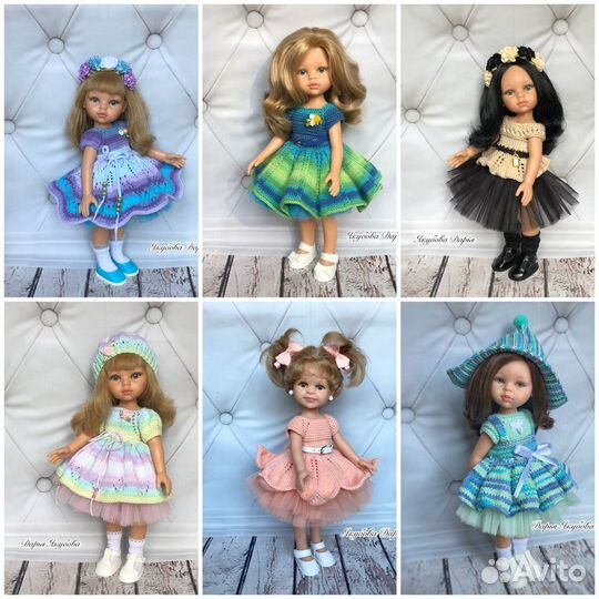 Одежда для кукол Паола Рейна. Все только на заказ