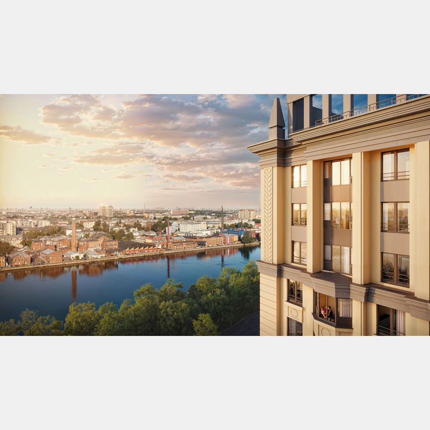2-к. квартира, 60,4 м², 16/18 эт.
