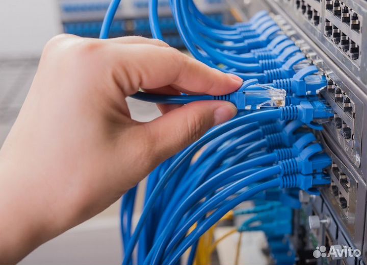 Монтаж локальной сети в офисе