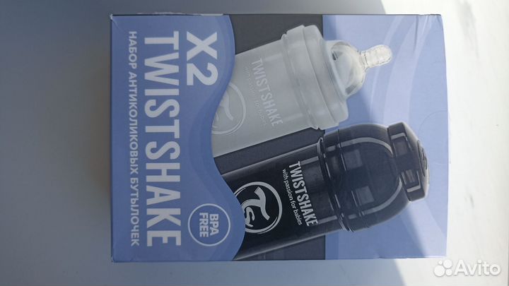 Антиколиковые бутылочки Twistshake