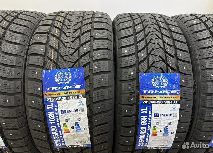 Tri Ace Snow White II 245/40 R20 и 275/35 R20 35H