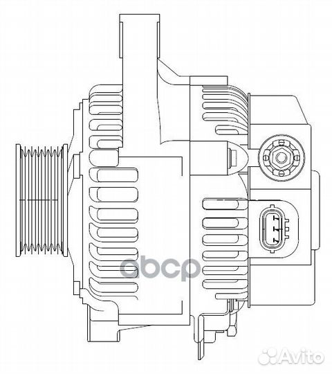 Генератор 80A LG 1902 startvolt