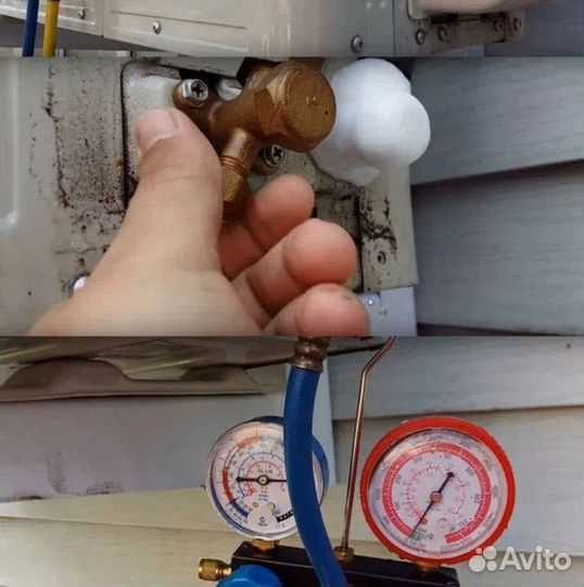 Чистка сплит систем, заправка сплит систем