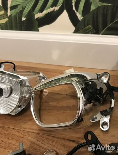 Внутренности фары Touareg nf