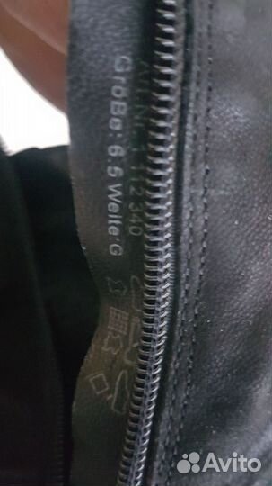 Ботильоны женские 38 размер натуральная замша