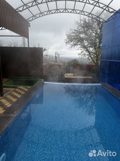 Беседка с мангалом, бассейн,база отдыха