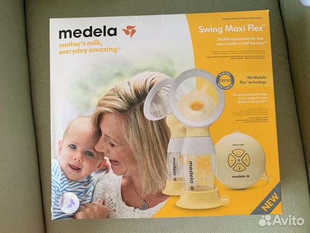 Молокоотсос medela swing maxi flex
