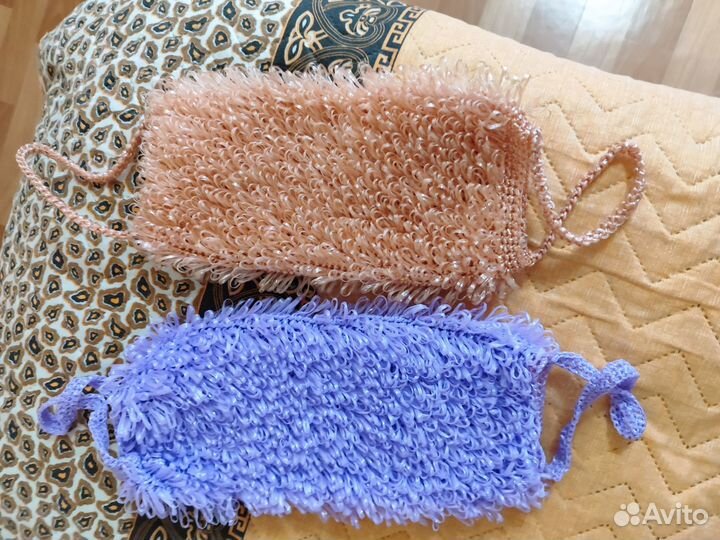 Мочалки ручной работы