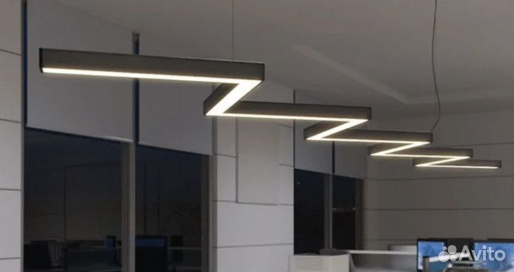 Светильник потолочный светодиодный фигурный