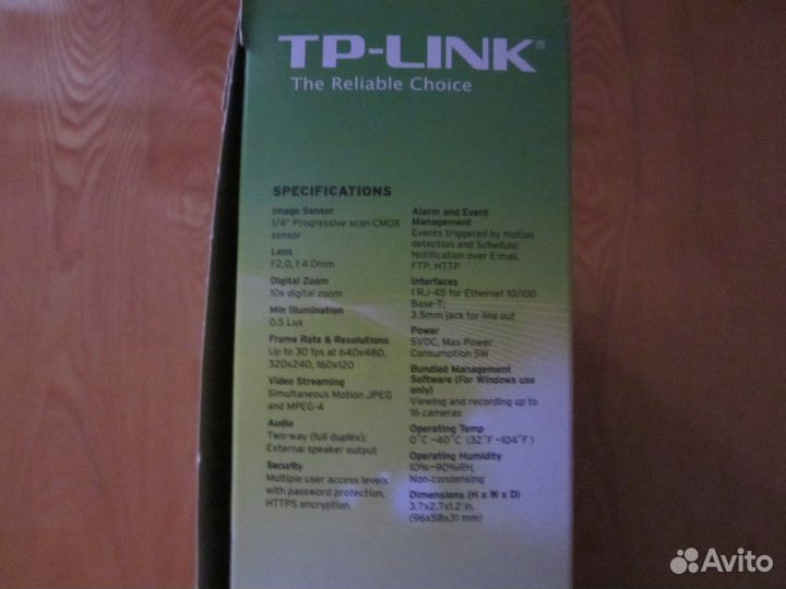 Видеокамера TP-link TL-SC3130