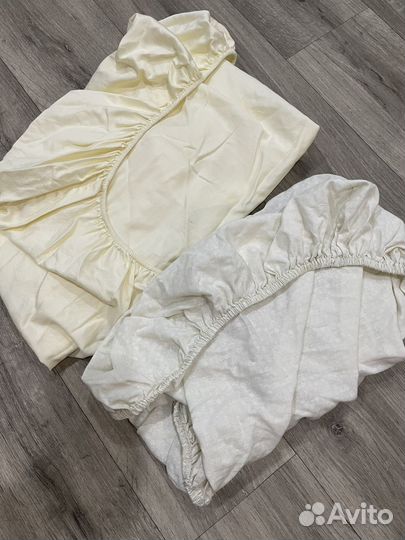 Простынь на резинке в детскую кровать