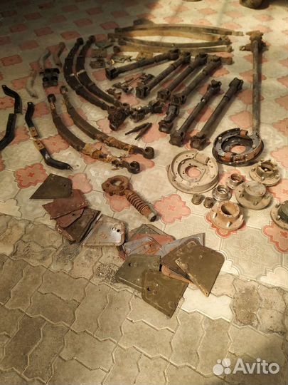 Комплект деталей трансмиссии газ-69, газ-69А