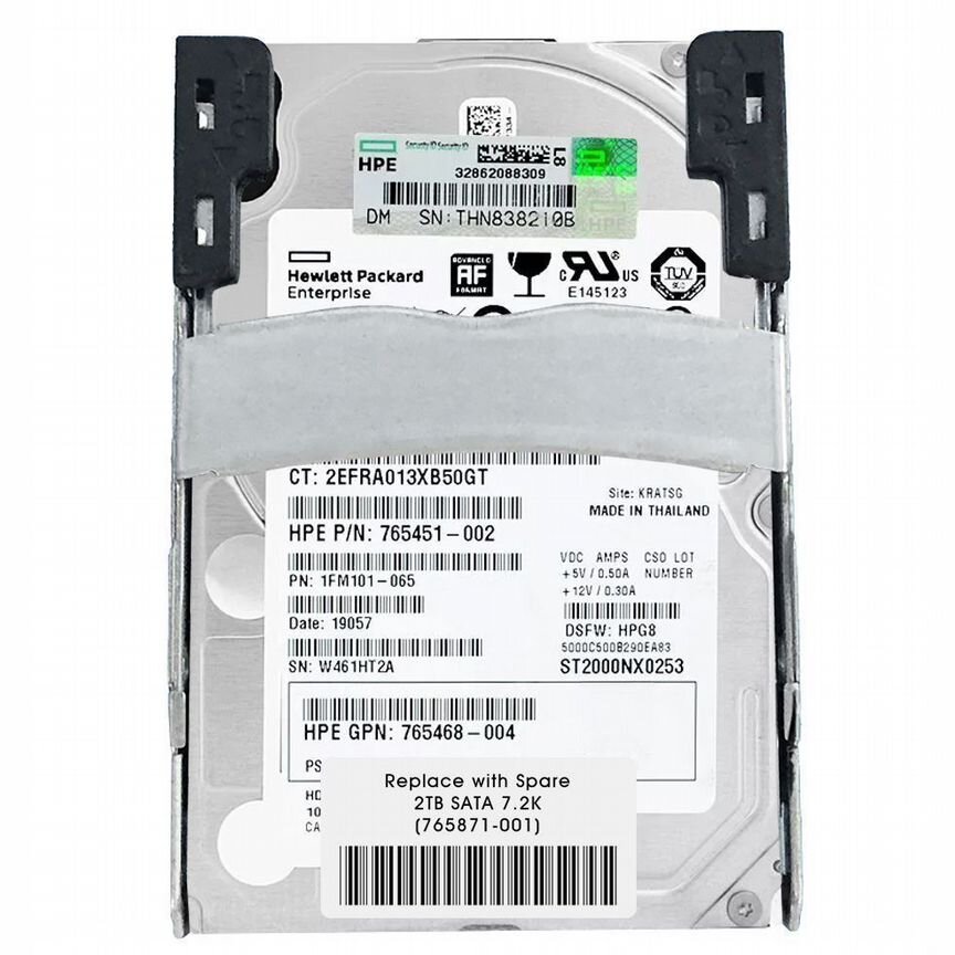 [765871-001] Жесткий Диск Hp 765871-001 2tb SATA3 2,5" Hdd
