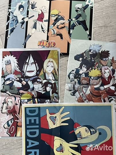 Плакаты аниме Наруто