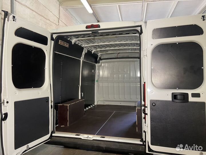 Обшивка кузова фанерой Пежо Боксер L2H2