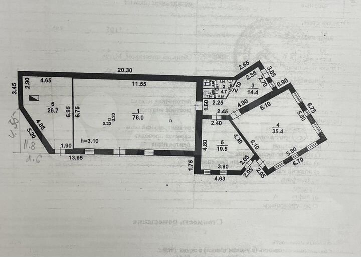 Торговая площадь, 178.7 м²