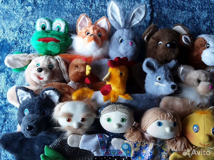 Кукольный театр,Набор из 16 персонажей