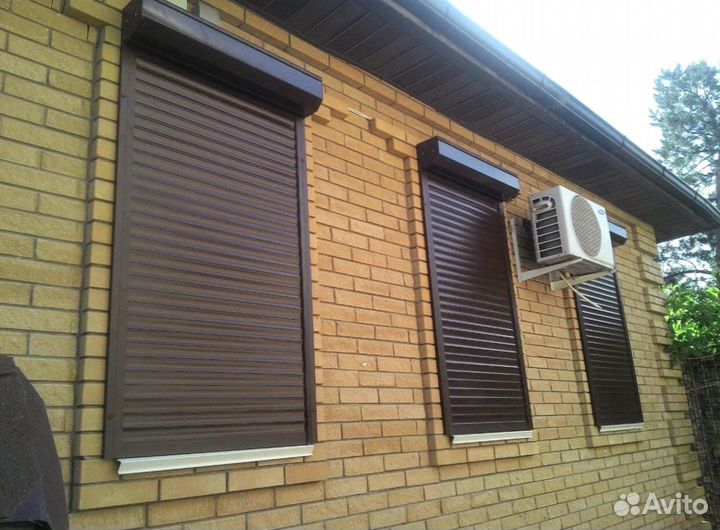 Рольставни наружные