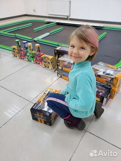 Трасса для радиоуправляемых моделей переносная