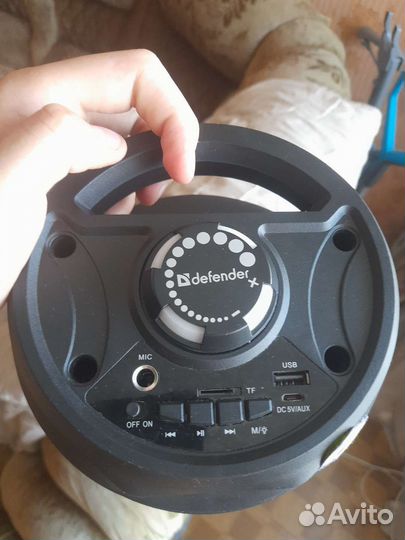 Блютуз колонка defender