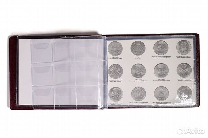 Монетники, листы для монет, календариков,марок