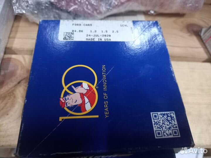 Комплект поршневых колец Ford Zetec 1.6