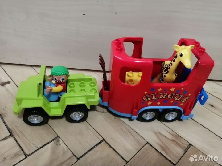 Lego duplo 10550 цирковой фургон